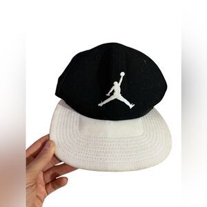 Michael Jordan Cap Hat Youth Snapback Black Cotton